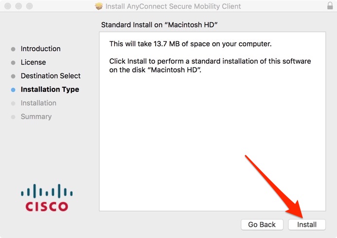 Mac VPN Install